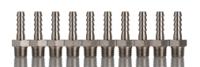 176-2015 RS PRO Hose Connector Hose Tail Adaptor, BSPT 1/8in 6mm ID, 5 MPa, 50 bar