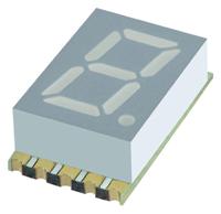 kcsa39-123 KCSA39-123 Kingbright 7-Segment LED Display, CA Green 19 mcd RH DP 10mm