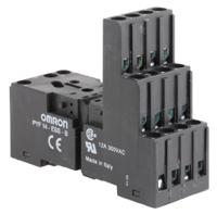 pyf14-ess-b Omron MY4 14 Pin 250V ac DIN Rail Relay Socket, for use with MY2, MY4