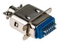 239-1190 RS PRO Male 14 Pin Straight Cable Mount SCSI Connector 2.18mm Pitch, Solder