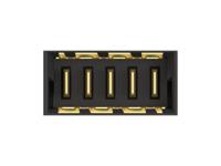 214357-e ERNI ERNI MicroSpeed Power Module Series Vertical Surface Housing, 5 Contact(s), 2 mm Pitch, 1 Row, Shrouded