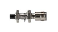 e2e-x8mb1t8-m1 Omron Inductive Threaded Barrel Proximity Sensor, M8, 8 mm Detection, PNP NO, 10 → 30 V dc