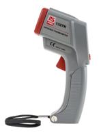 123-2217 RS PRO 1327K Infrared Thermometer, -150°C Min, +1350°C Max, ±0.1 % Accuracy, °C and °F Measurements