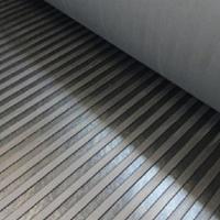278-4753 RS PRO Black Anti-Fatigue Mat Rubber Anti-Slip Tile, Ribbed Finish 10m x 2m x 4.5mm