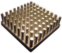 ick-s-32x32x20 Fischer Elektronik Heatsink, Universal Square Alu, 3.7K/W, 32.7 x 32.7 x 20mm, Adhesive Foil, Conductive Foil