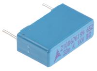 b32652a0333k000 EPCOS B32652 Polypropylene Film Capacitor, 1 kV dc, 250 V ac, ±10%, 33nF, Through Hole