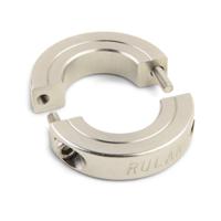 ensp20-10mm-ss Ruland Shaft Collar, Two Piece, Clamp Screw, Bore 10mm, OD 20mm, W 5.5mm, Stainless Steel