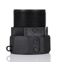 ibf200m-pg Snaplock Hose Connector, Straight IBC Adaptor, BSP 2in 2in ID