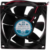 541-5031 RS PRO Axial Fan, 12 V dc, DC Operation, 26cfm, 960mW, 90mA Max, 80 x 80 x 25mm
