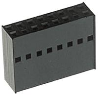 925367-8 TE Connectivity, AMPMODU MOD IV Female Connector Housing, 2.54mm Pitch, 16 Way, 2 Row