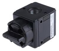 0821300901 EMERSON ? AVENTICS Rotary Knob 3/2 Pneumatic Manual Control Valve NL2-BAV Series, G 1/4, 1/4in, III B