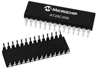 at28c256-15pu Microchip AT28C256-15PU,  256 kB Parallel EEPROM,  150 ns 28-Pin PDIP Serial-2 Wire