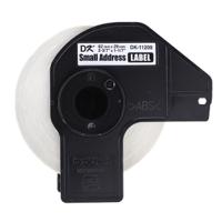 dk-11209 Brother White Black Print Label Roll, 62mm Width, 29mm Height, 800Per Roll Qty