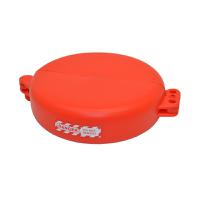 lok003 Spectrum Industrial Orange 3-Lock Polyurethane Gate Valve Lockout