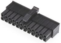2-794617-4 TE Connectivity, Micro MATE-N-LOK Female Connector Housing, 3mm Pitch, 24 Way, 2 Row