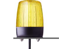 860507405 AUER Signal PCH Series Yellow Multiple Effect Beacon, 24 V ac/dc, Base Mount, LED Bulb, IP67, IP69