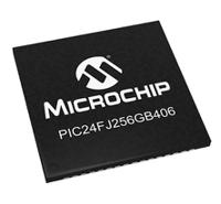 pic24fj256gb406-imr Microchip PIC24FJ256GB406-I/MR, 16 bit PIC, PIC24FJ Microcontroller, 32 MHz, 256kB FLASH, 64-Pin QFN