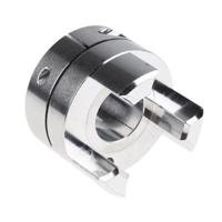 mjc57-25-a Ruland Jaw Coupling, 57mm Outside Diameter, 25mm Bore, 80mm Length Coupler