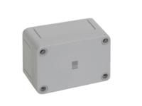 9502000 Rittal PK Series Polycarbonate Wall Box, IP66, 65 mm x 94 mm x 57mm