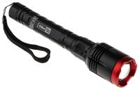 196-4197 RS PRO LED Torch Black, Red - Rechargeable 3200 lm, 242 mm