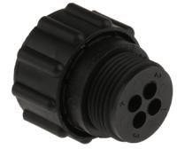 182647-1 TE Connectivity Circular Connector, 4 Contacts, Cable, Standard Connector, Plug, Female, CPC Series