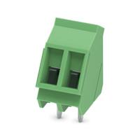 1713024 Phoenix Contact PCB Terminal Block, 2-Contact, 5mm Pitch, Wave Soldering, 1-Row, Plug In, Screw Termination