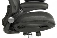 180-9716 RS PRO Black Mesh Executive Chair, 150kg Weight Capacity