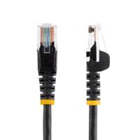 45pat7mbk StarTech.com, 7m Cat5e, Black RJ45 to Male RJ45 Male, U/UTP Unshielded, Terminated PVC Sheath
