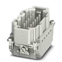 1407730 Phoenix Contact Heavy Duty Power Connector Insert, 16A, Male, HC-B10 Series, 10 Contacts