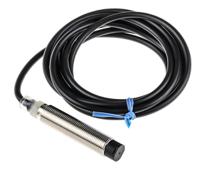 e2b-m12ln08-wp-b1-2m Omron Inductive Threaded Barrel Proximity Sensor, M12, 8 mm Detection, PNP NO, 12 → 24 V dc