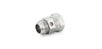 mave08lrcf Parker Straight Male 24° DIN Metric Flareless Swivel to Female BSPP, MAVE08LRCF
