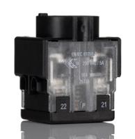 61-875511 EAO 61 Series Contact Block for Use with Series 61 Switches, 250V ac/dc, 1CO