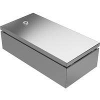 213-4053 RS PRO 304 Stainless Steel Wall Box, 200 mm x 400 mm