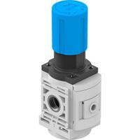 ms6-lr-12-d6-a8-f1a-b Festo G 1/2 Regulator -, 2-Jan in, 10bar max. input, MS6-LR-1/2-D6-A8-F1A-B