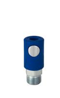 325-559 RS PRO Plastic, Steel Female Pneumatic Quick Connect Coupling, 1/2 BSP Male Threaded