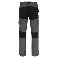 23mtr1803an-38 Herock 23MTR1803 Unisex's Anthracite 1% Elastane, 6% Polyester T400, 93% Cotton, Size 38 Waist Size 38 in W