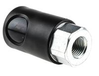 ers-061101 Staubli ? Fluid Connectors Polyamide Female Safety Quick Connect Coupling, G 1/4 Female Threaded
