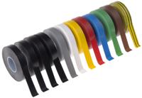 at7 Advance Tapes AT7 Assorted PVC Electrical Tape, 12mm x 20m