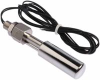 ssf211x100h Sensata Cynergy3 SSF211 Series Horizontal Stainless Steel Float Switch, Float, 1m Cable, NO/NC, 300V ac Max, 300V dc Max