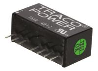 tmr-4812 TRACOPOWER TMR 2 DC-DC Converter, 12V dc/ 165mA Output, 36 → 75 V dc Input, 2W, Through Hole, +85°C Max Temp