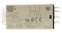 h3yn-2-ac24 Omron H3YN Series DIN Rail, Panel Mount Timer Relay, 24V ac, 2-Contact, 0.1 s → 10min
