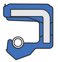 40412531 Freudenberg Sealing Technologies Simrit 72 NBR 902 Seal, 25mm ID, 40mm OD, 5mm