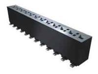 fhp-03-01-t-s Samtec FHP Series Straight Through Hole Mount PCB Socket, 3-Contact, 1-Row, 3.96mm Pitch, Solder Termination