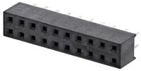m22-7141042 HARWIN Straight Through Hole Mount PCB Socket, 20-Contact, 2-Row, 2mm Pitch, Solder Termination