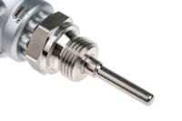90203010-402-1003-1-6-50-104000 Jumo PT100 RTD Sensor, 6mm Dia, 50mm Long, 2 Wire, G1/2, Class B +400°C Max