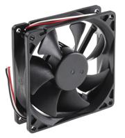 619-7188 RS PRO Axial Fan, 12 V dc, DC Operation, 90m³/h, 3W, 240mA Max, 92.5 x 92.5 x 25mm