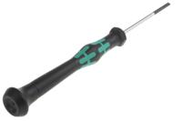 05117994001 Wera Slotted Precision Screwdriver, 2.5 x 0.4 mm Tip, 50 mm Blade, 147 mm Overall