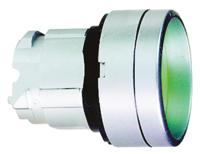 zb4ba36 Schneider Electric Harmony XB4 Series Green Spring Return Push Button Head, 22mm Cutout, IP66, IP67, IP69K