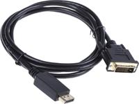 182-8787 RS PRO Male DisplayPort to Male DVI-D Dual Link, PVC  Cable, 1080p, 3m