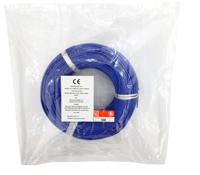 210-1253 RS PRO Blue 2.5mm² Hook Up Wire, 462/0.08 mm, 5m, Silicone Rubber Insulation